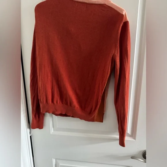 ORVIS Colorblock Cardigan Sweater - Picture 6 of 6